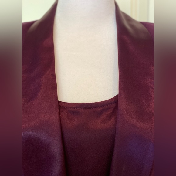 Tuxedo Suit by Sandra Ow-Wing for NR1. Women’s tux with satin bow at waist. - Picture 6 of 11